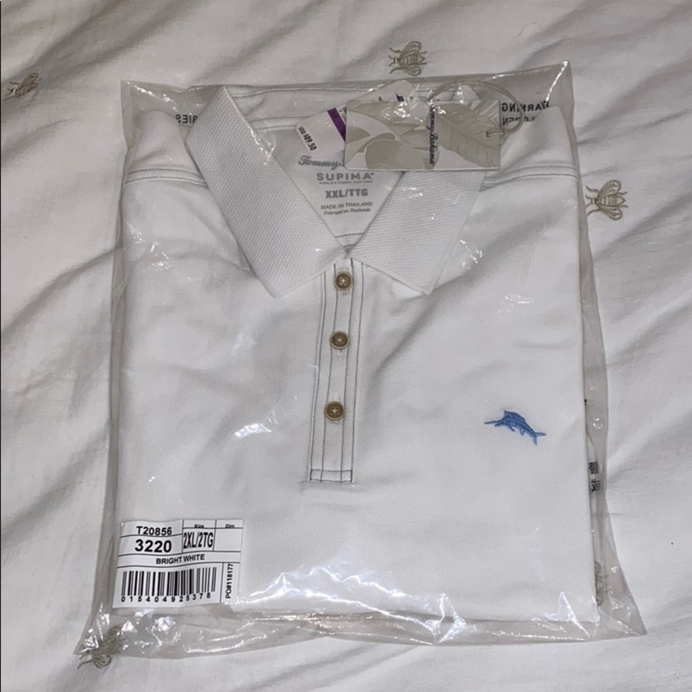 Tommy Bahama polo. New with tags. XXL